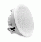 6.5" 120-Watt Round White Flush-Mount Marine Speaker - FM-F65RW - 010-02299-00 - Fusion 